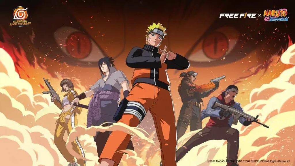 Free Fire For PC or Mac naruto shippuden